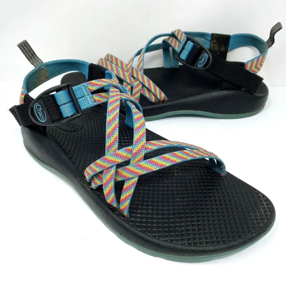 Chaco Double ZX2 Classic Hiking Straps Sandals Men’s Size US 6
